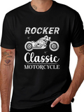 Rocker Classic Motorcycle Graphic T-Shirt