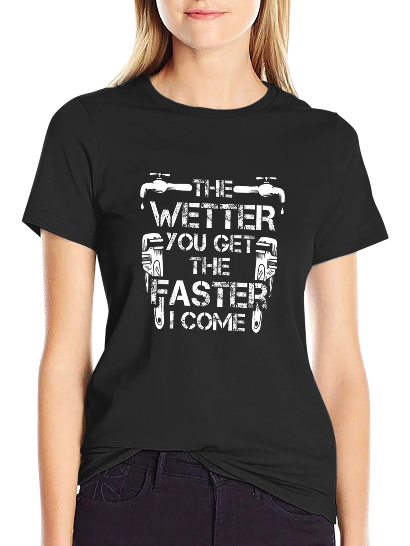 The Wetter You Get T-Shirt - Funny Adult Humor