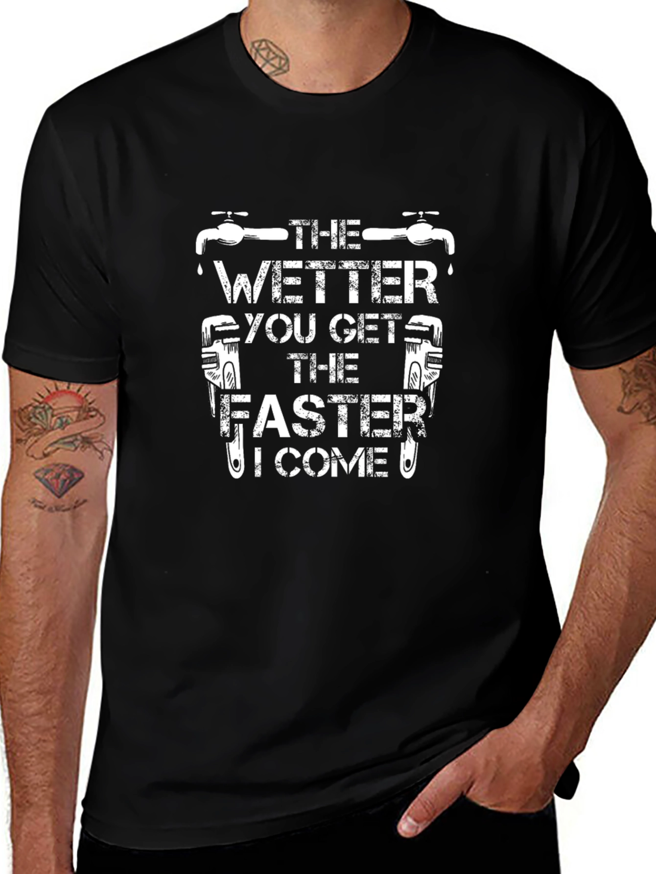 The Wetter You Get T-Shirt - Funny Adult Humor