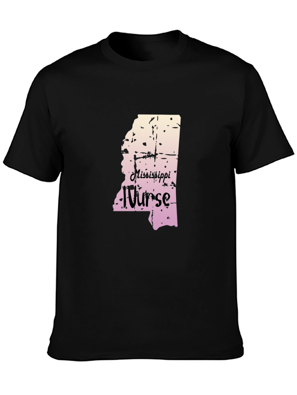 Mississippi Nurse Graphic Tee - State Pride