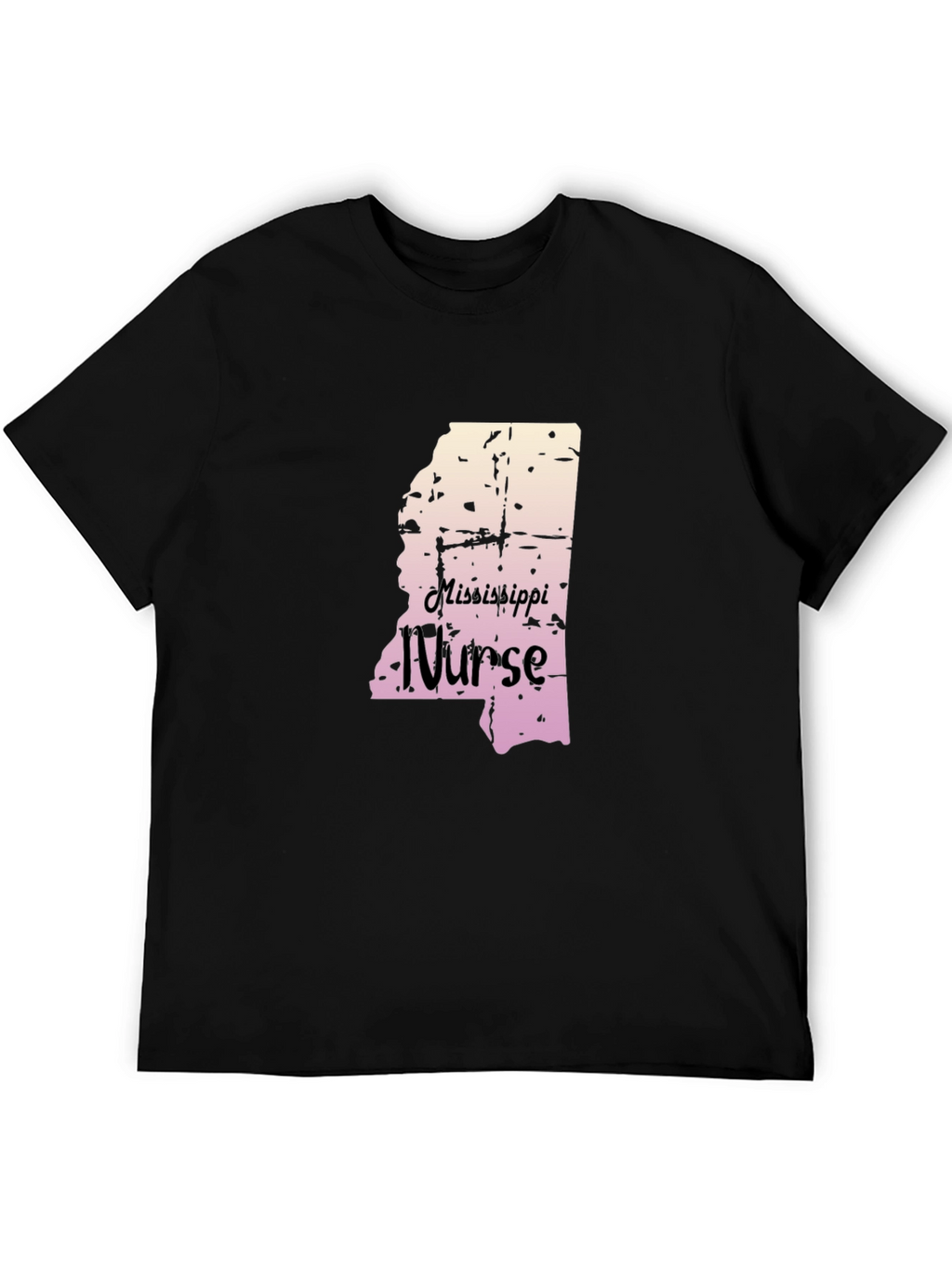 Mississippi Nurse Graphic Tee - State Pride