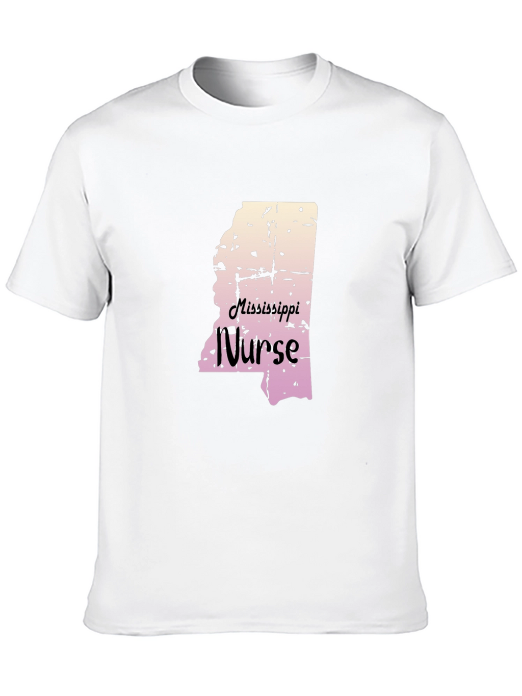 Mississippi Nurse Graphic Tee - State Pride