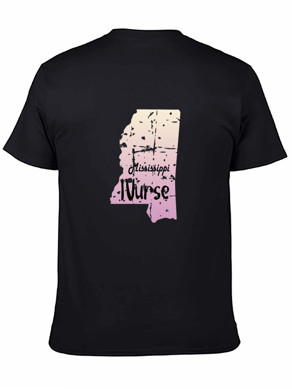 Mississippi Nurse Graphic Tee - State Pride