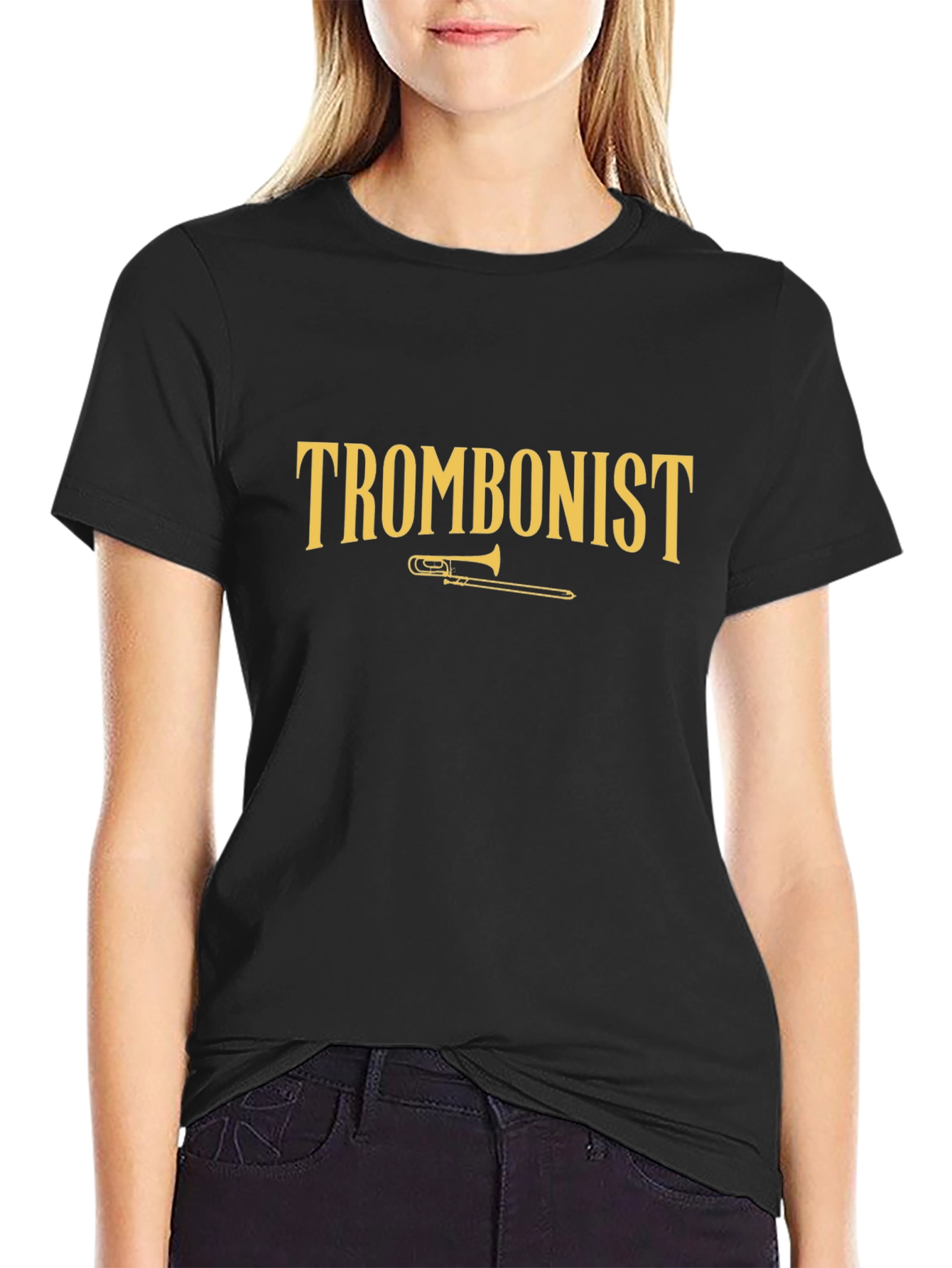 Trombonist Black T-Shirt - Musician Gift