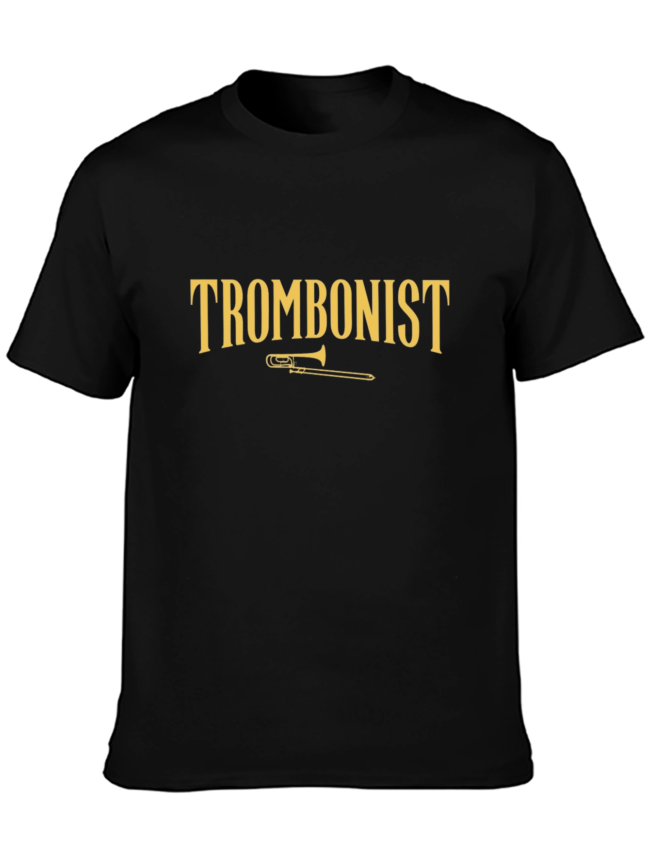 Trombonist Black T-Shirt - Musician Gift