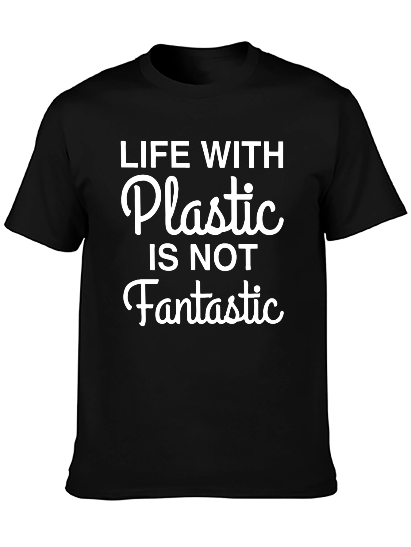 Life With Plastic Graphic T-Shirt