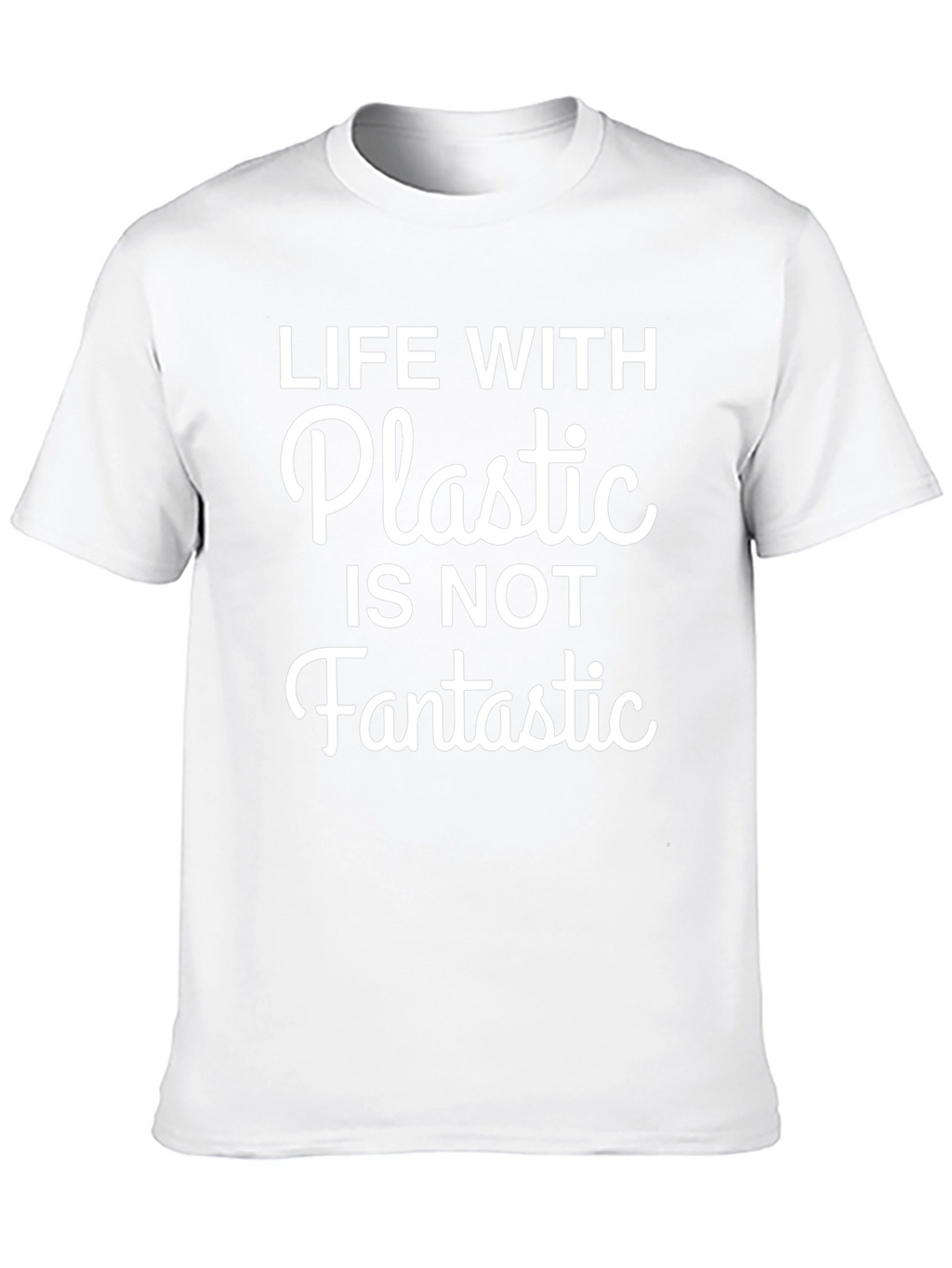 Life With Plastic Graphic T-Shirt