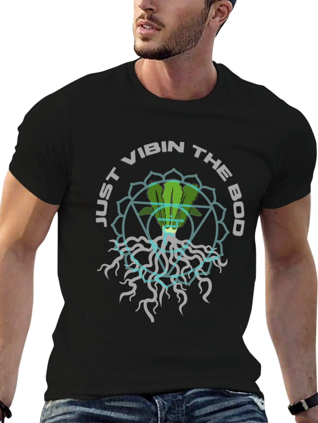 Just Vibin the Bod Tee