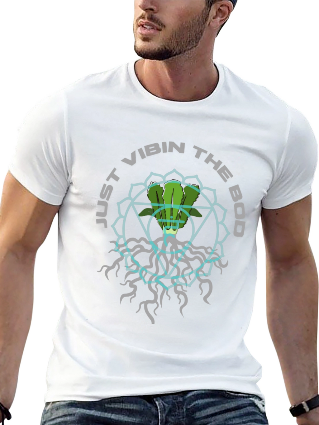 Just Vibin the Bod Tee