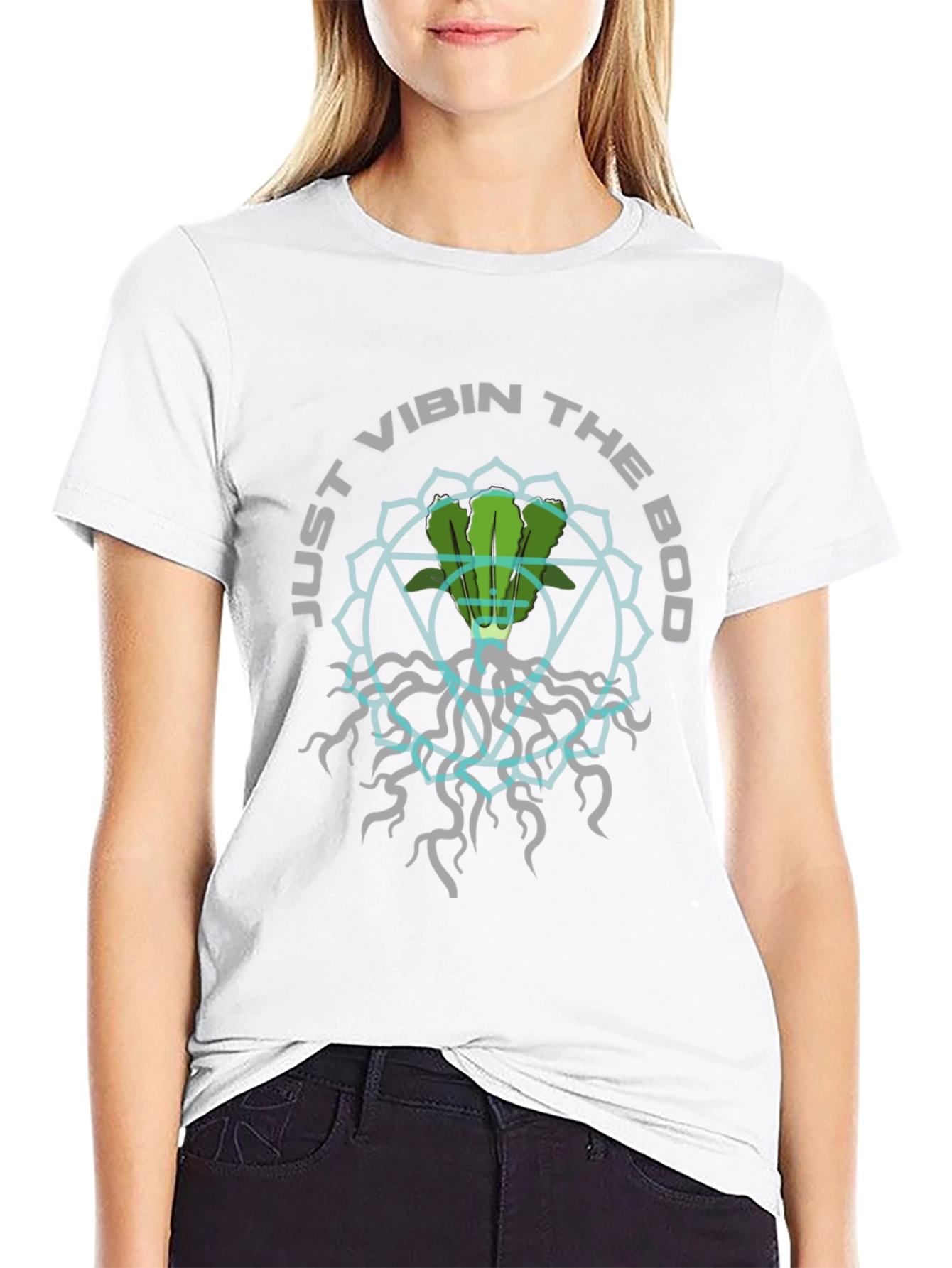 Just Vibin the Bod Tee