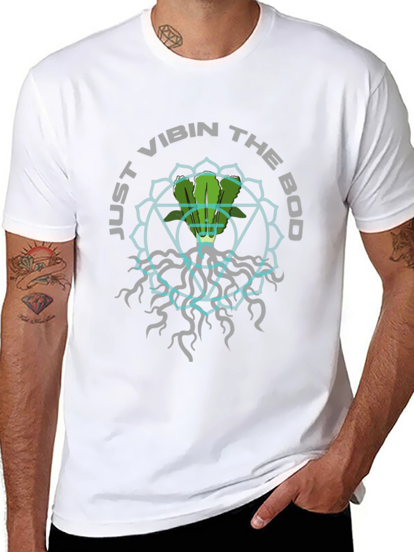 Just Vibin the Bod Tee