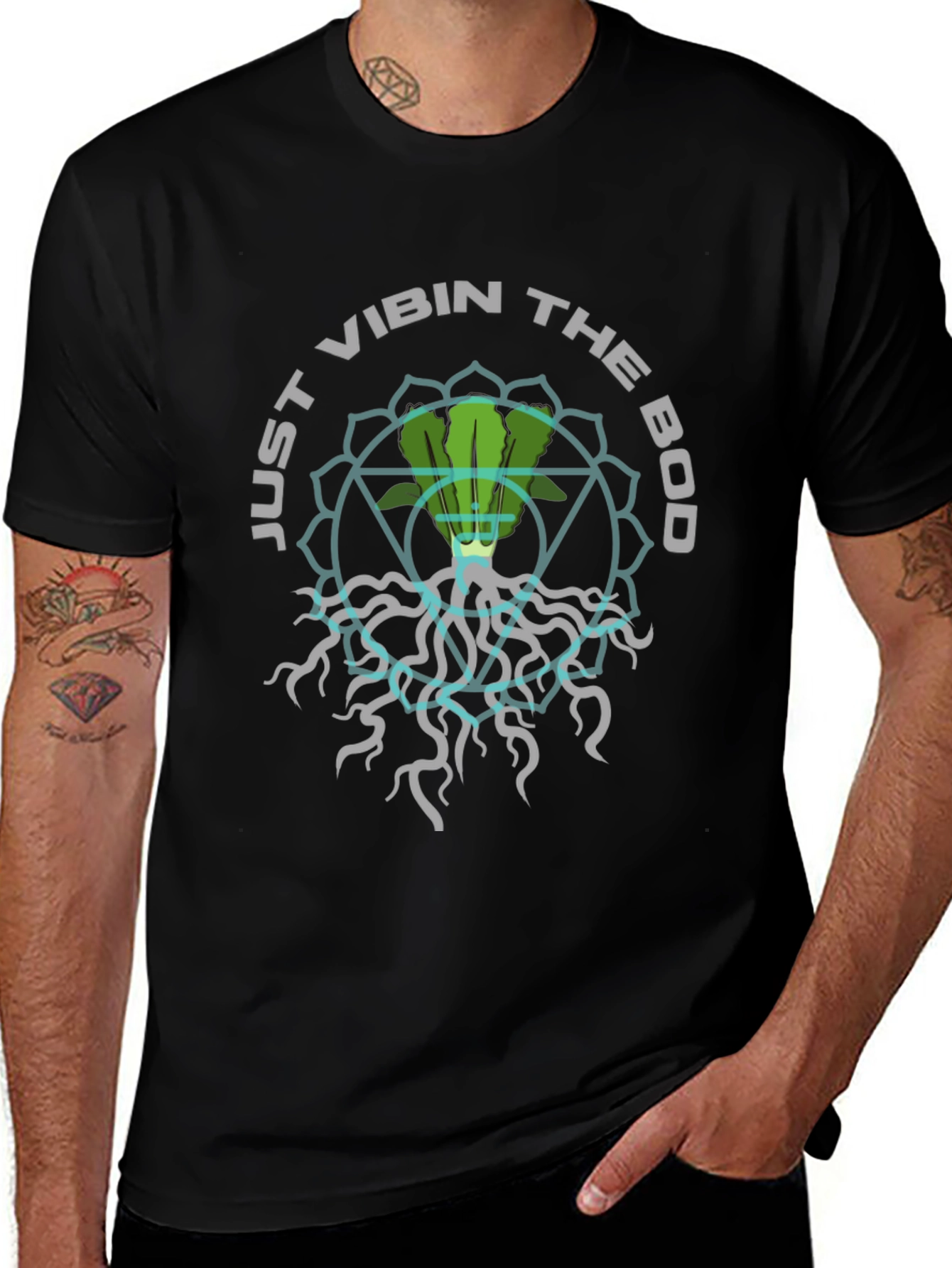 Just Vibin the Bod Tee