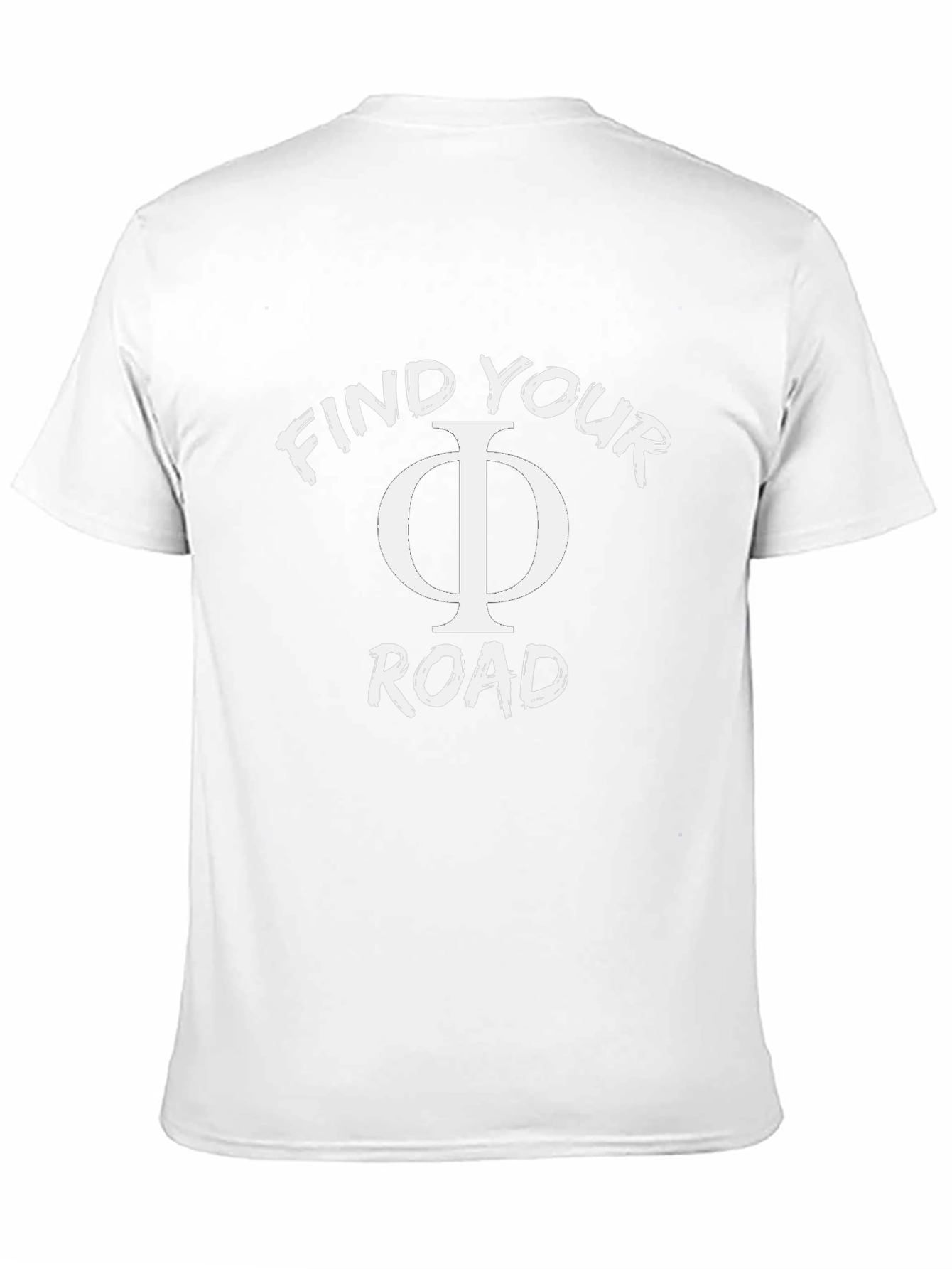 Find Your Phi Road Black T-Shirt