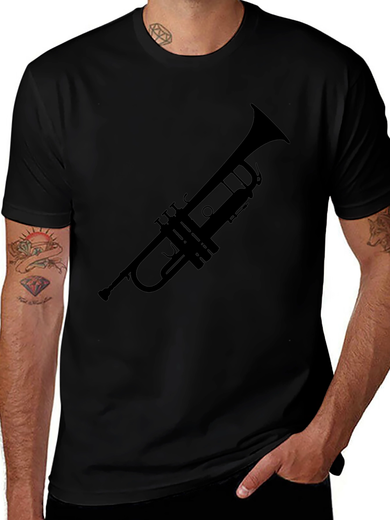 Trumpet T-Shirt - Music Lover Tee
