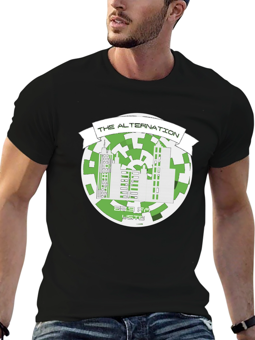 The Alternation Graphic T-Shirt - Black