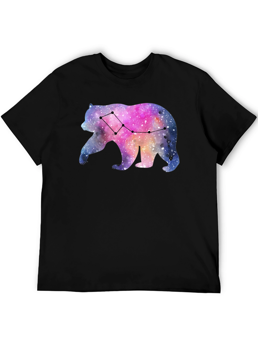 Galaxy Bear Constellation Graphic T-Shirt