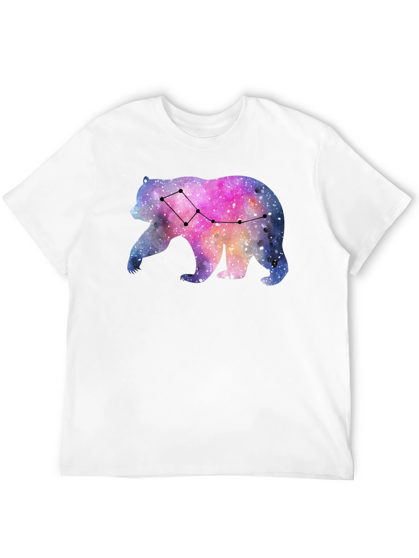 Galaxy Bear Constellation Graphic T-Shirt