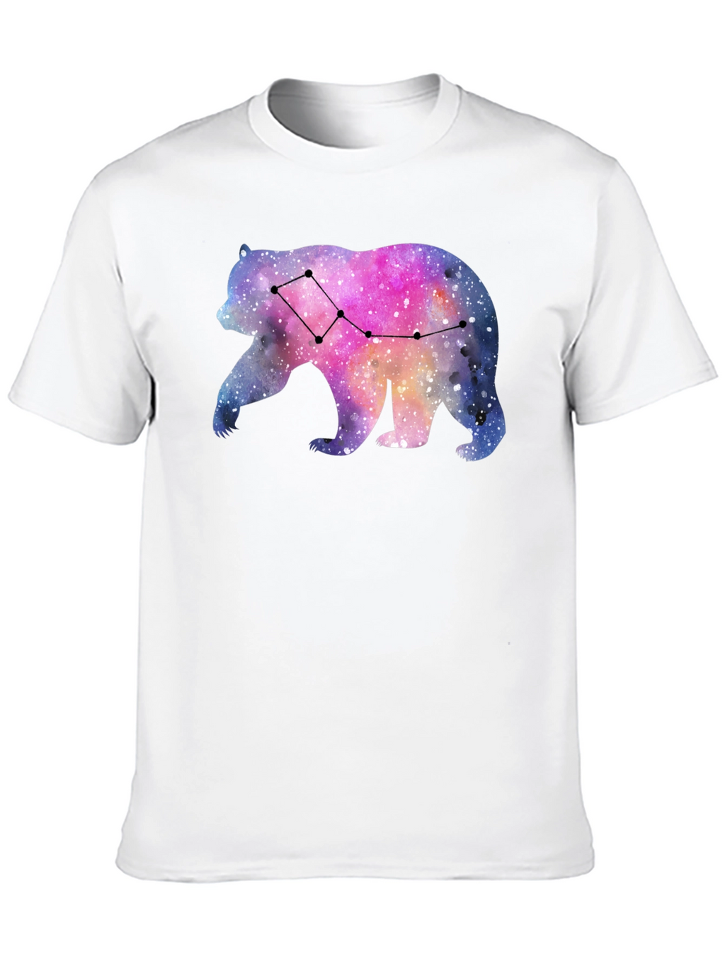 Galaxy Bear Constellation Graphic T-Shirt