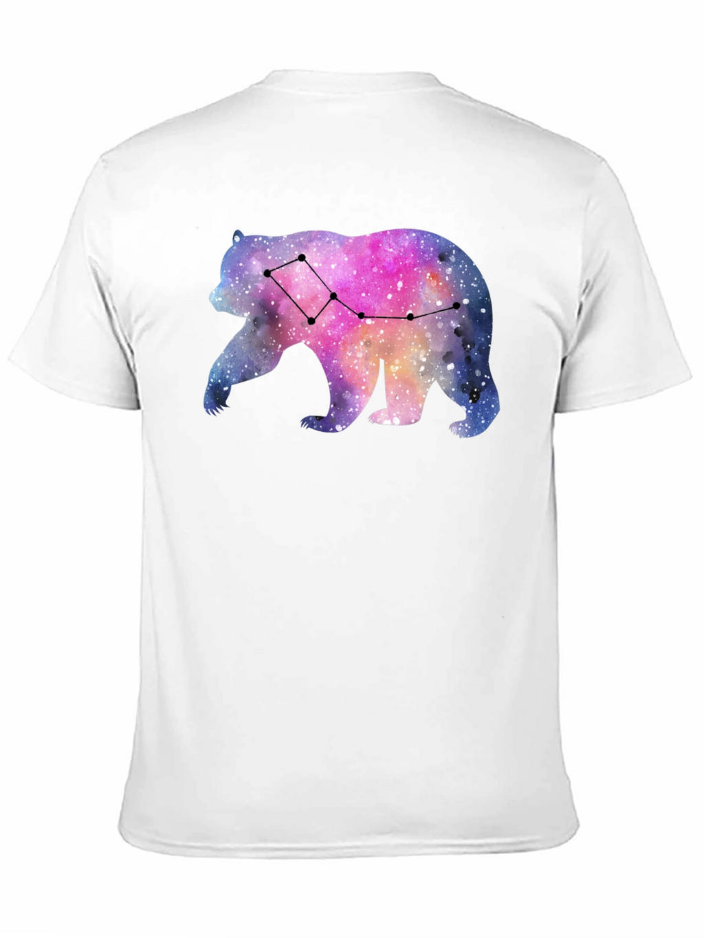 Galaxy Bear Constellation Graphic T-Shirt