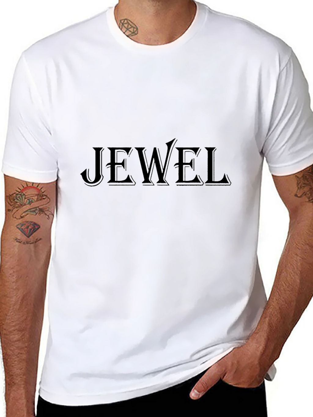 Jewel Graphic T-Shirt - Soft Cotton Tee