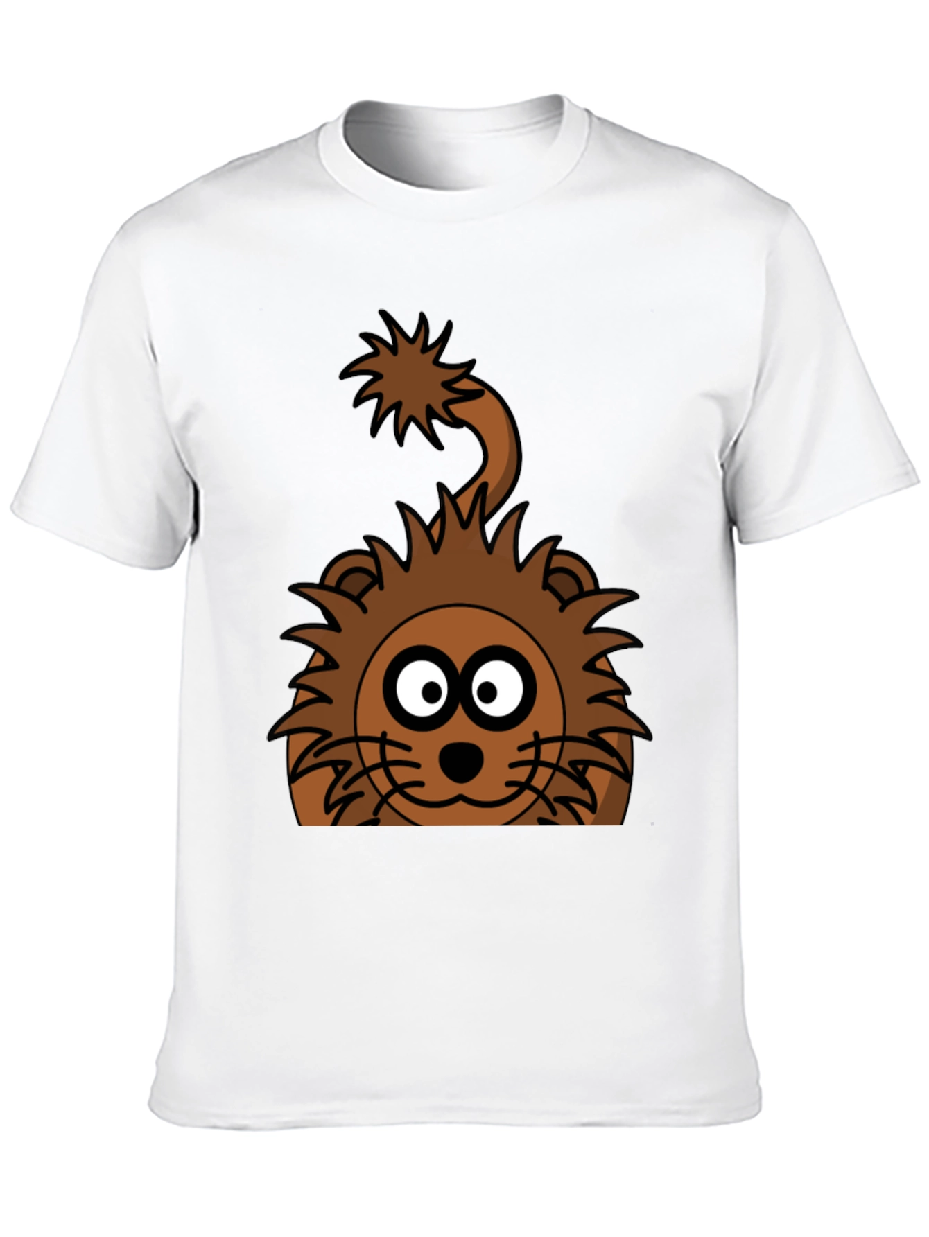Cartoon Lion Graphic Tee