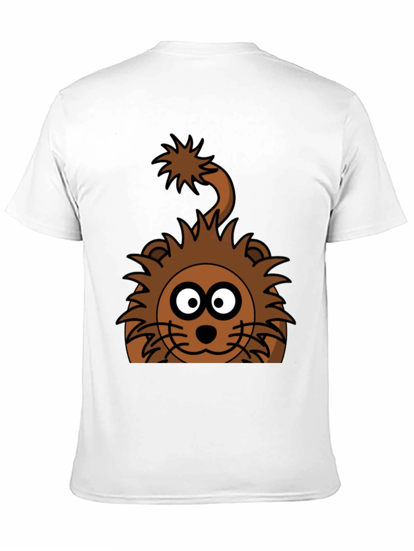 Cartoon Lion Graphic Tee