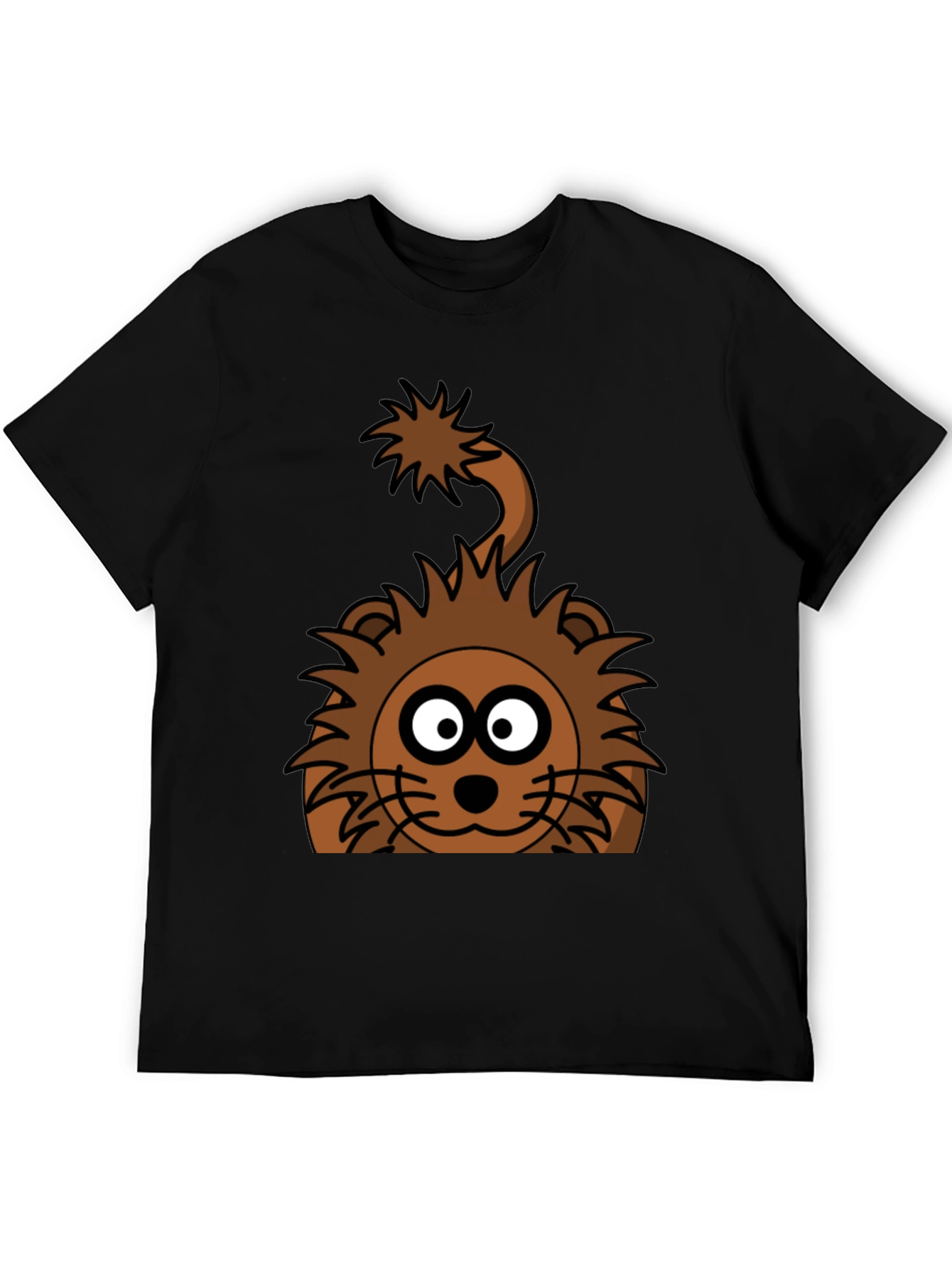 Cartoon Lion Graphic Tee