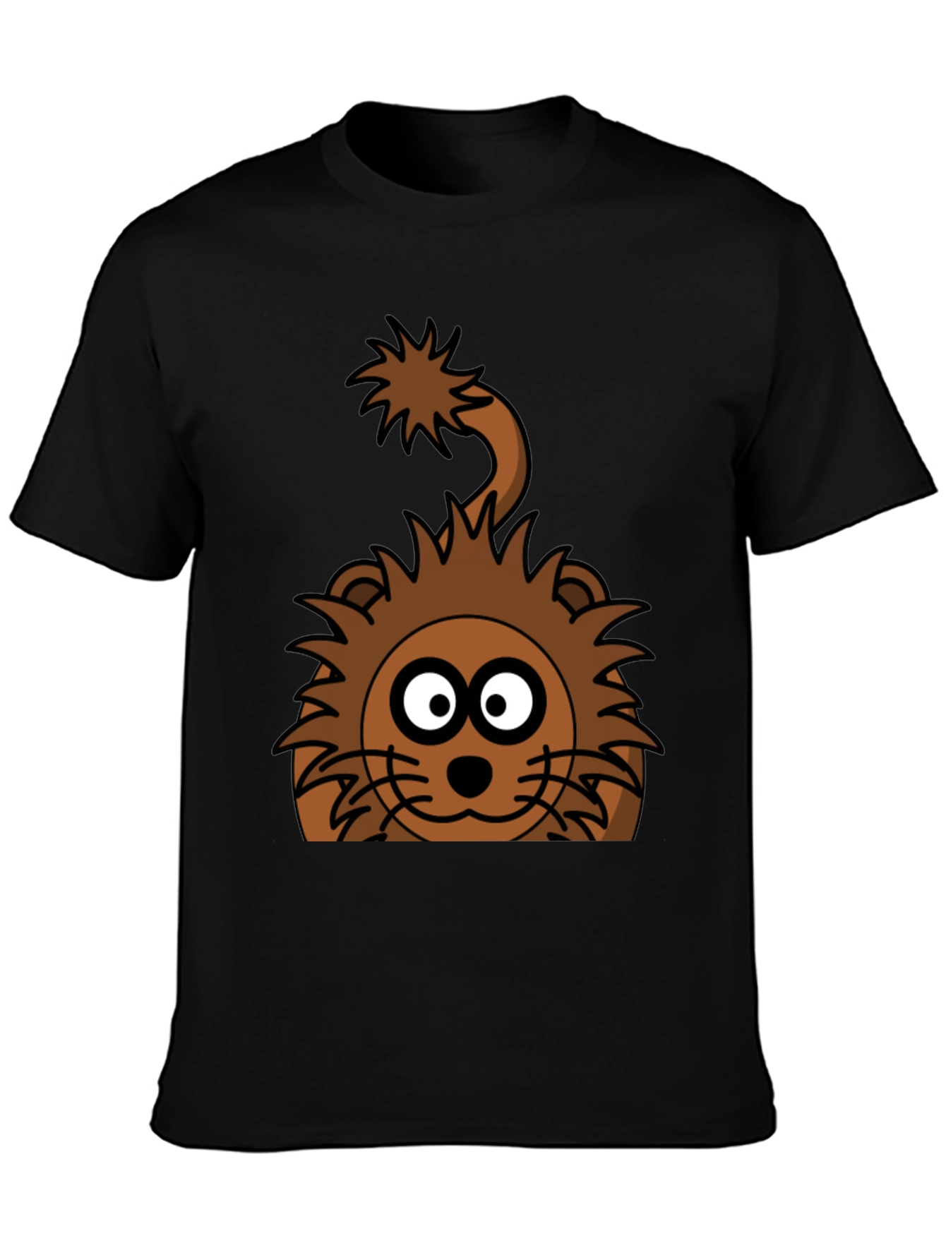 Cartoon Lion Graphic Tee