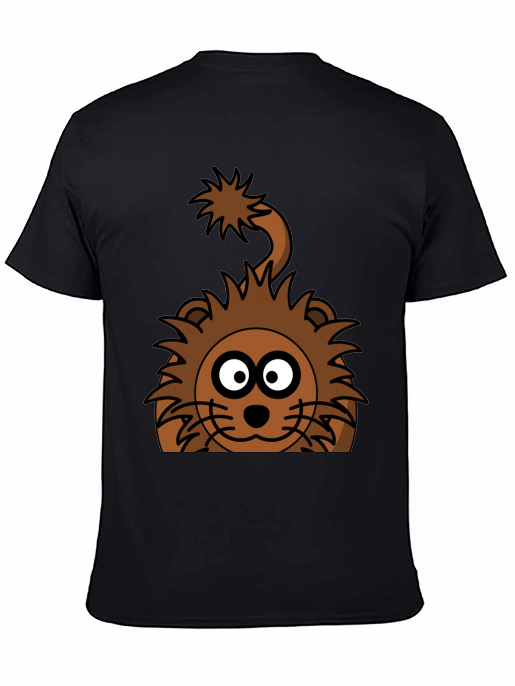 Cartoon Lion Graphic Tee