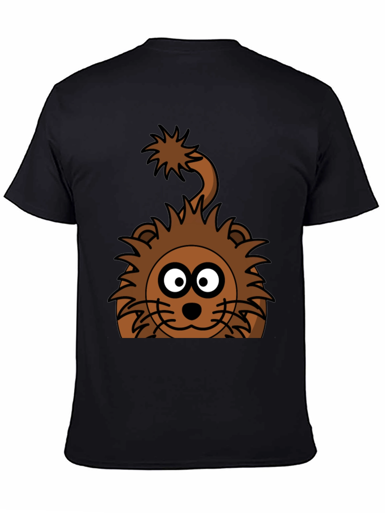 Cartoon Lion Graphic Tee