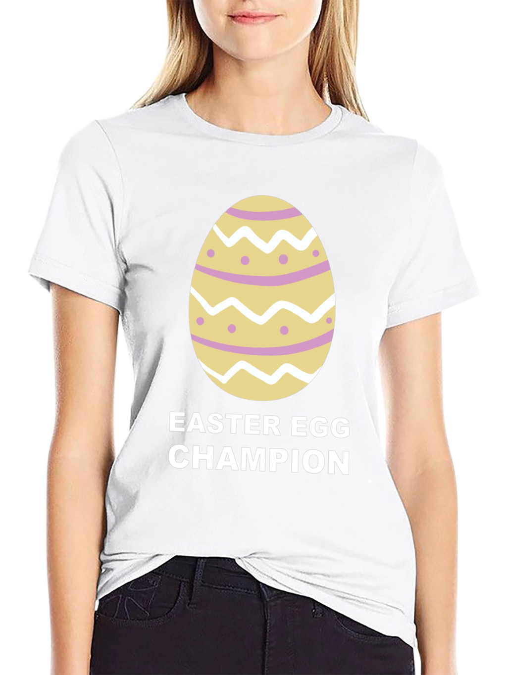 Easter Egg Champion T-Shirt - Holiday Fun Apparel
