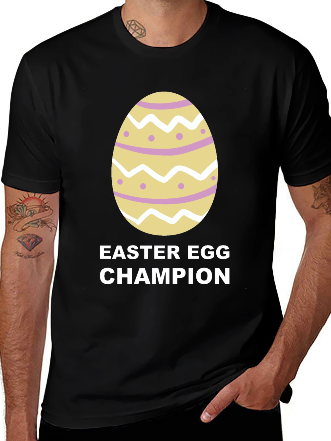 Easter Egg Champion T-Shirt - Holiday Fun Apparel