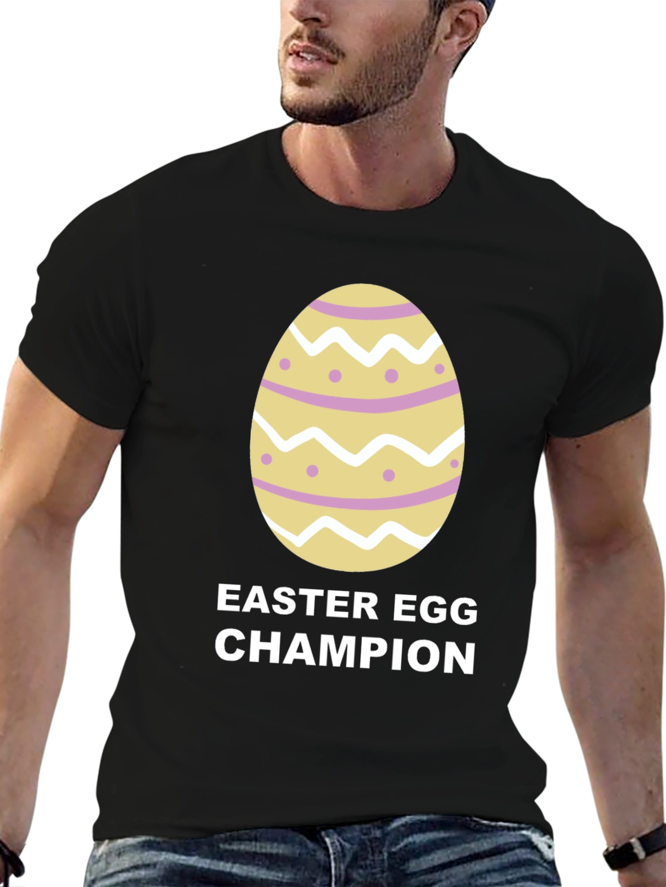 Easter Egg Champion T-Shirt - Holiday Fun Apparel
