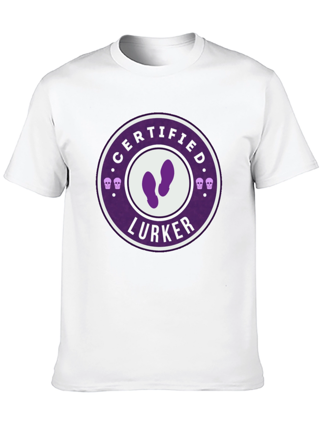 Certified Lurker Graphic Tee - Black