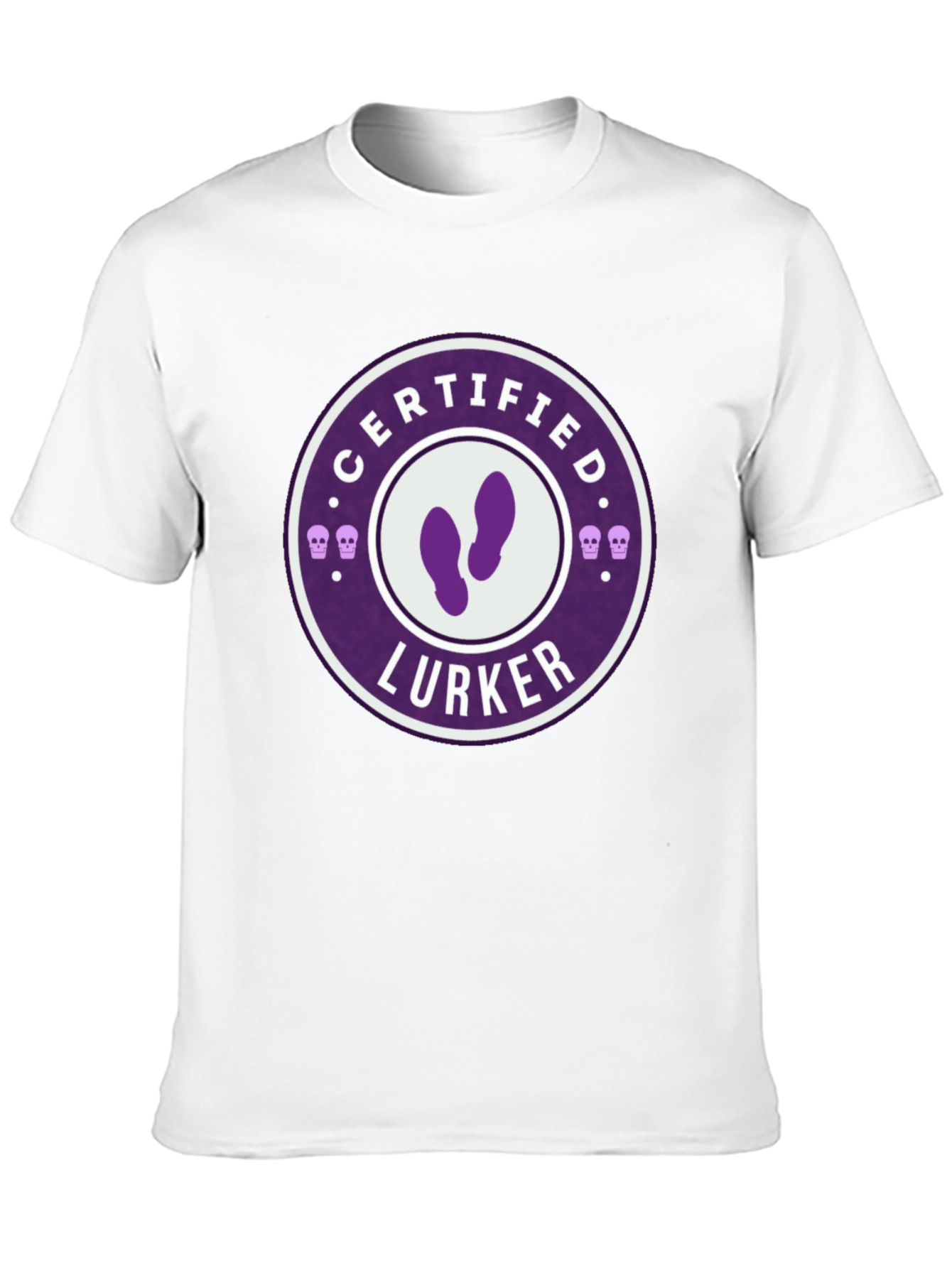 Certified Lurker Graphic Tee - Black
