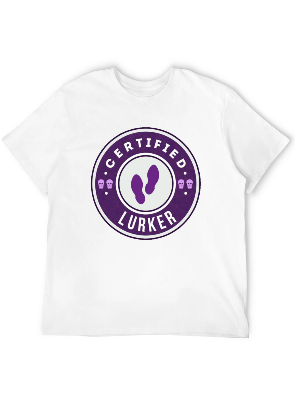 Certified Lurker Graphic Tee - Black