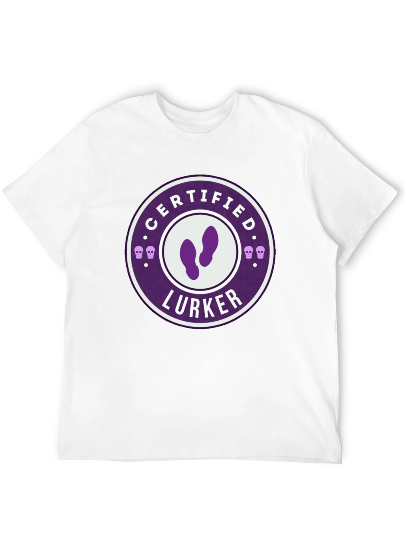 Certified Lurker Graphic Tee - Black