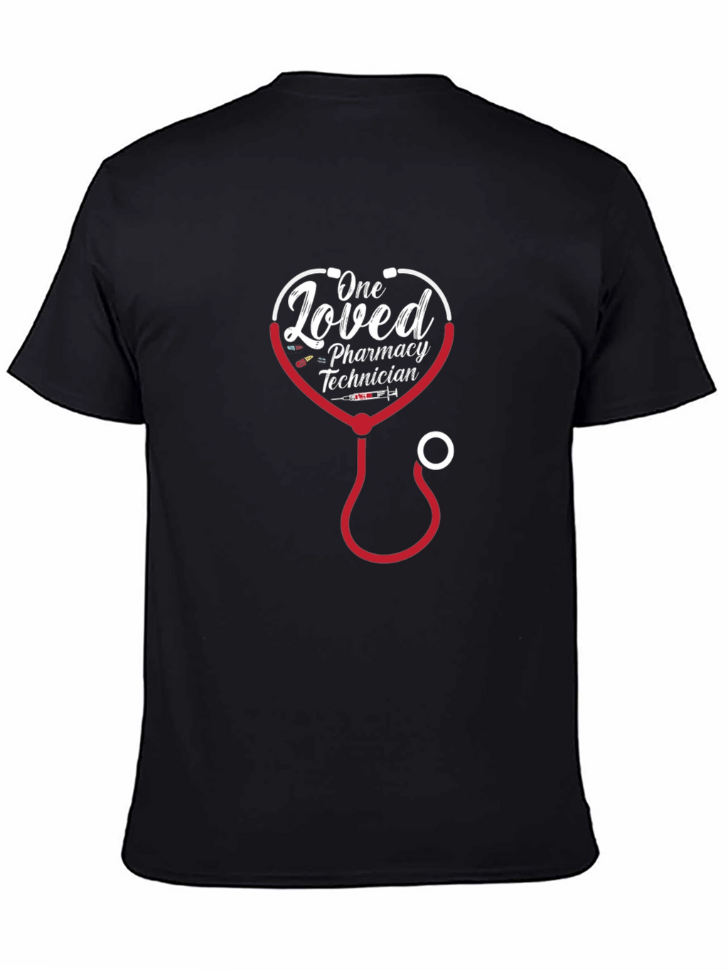 Loved Pharmacy Technician Stethoscope T-Shirt