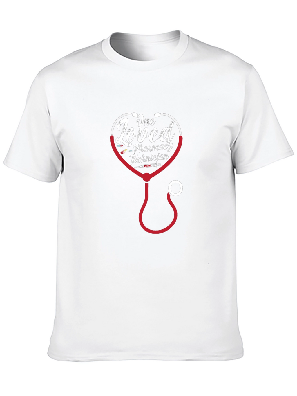 Loved Pharmacy Technician Stethoscope T-Shirt
