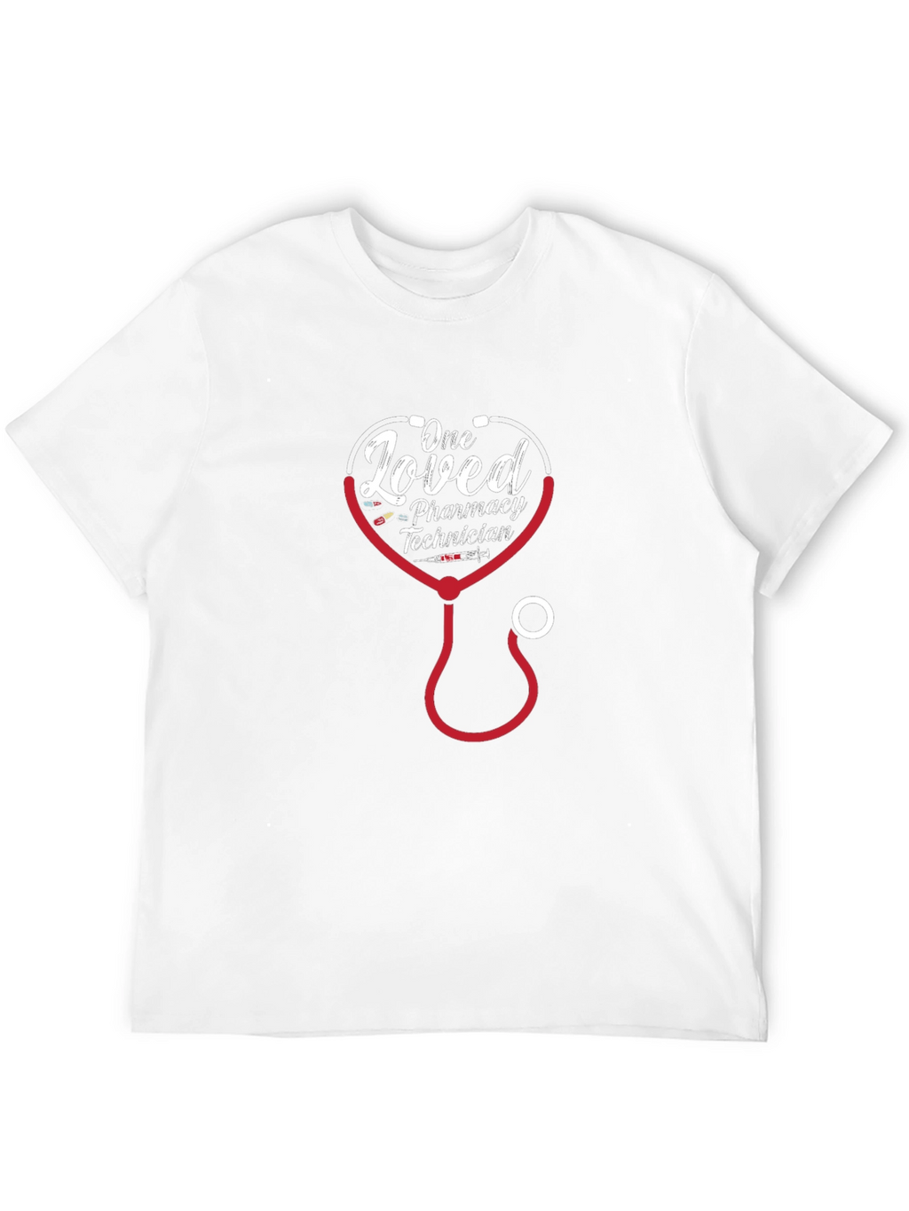 Loved Pharmacy Technician Stethoscope T-Shirt