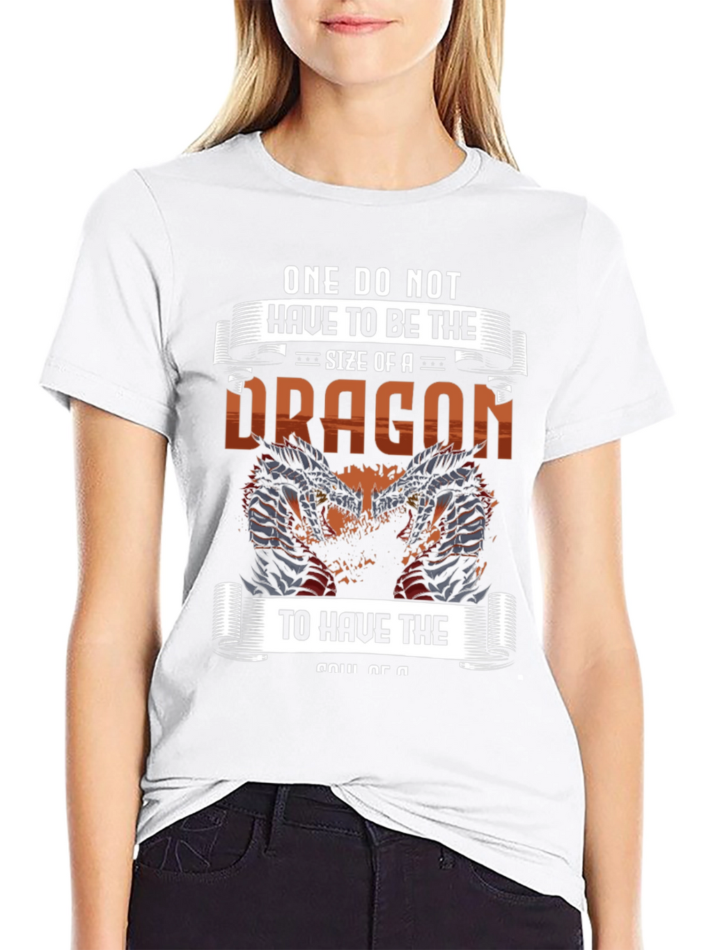 Dragon Soul Graphic Tee - Mens Black T-Shirt
