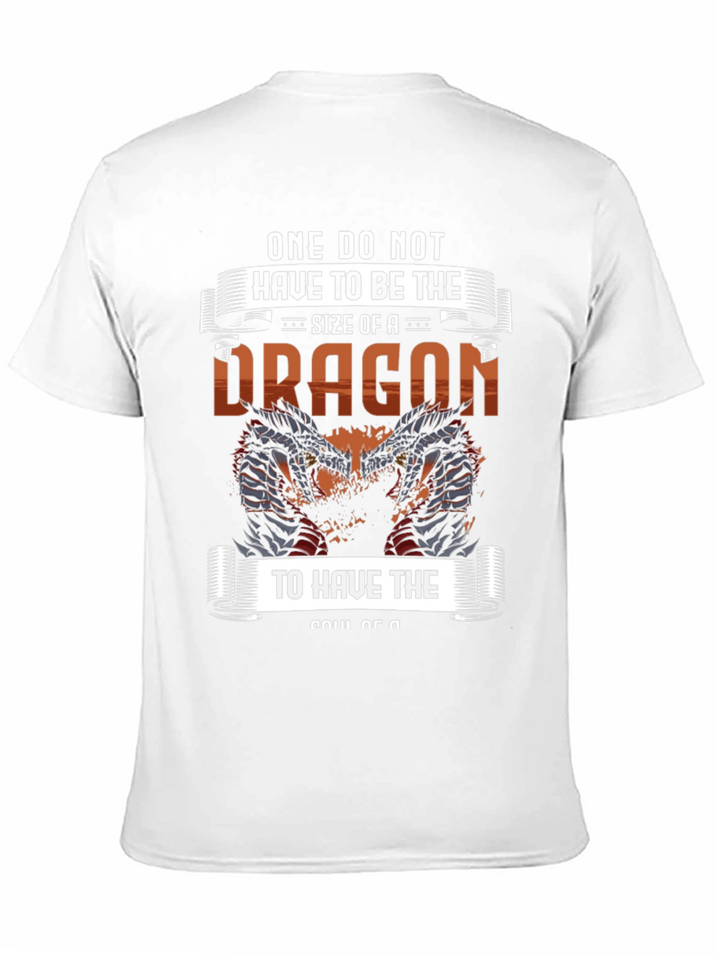 Dragon Soul Graphic Tee - Mens Black T-Shirt