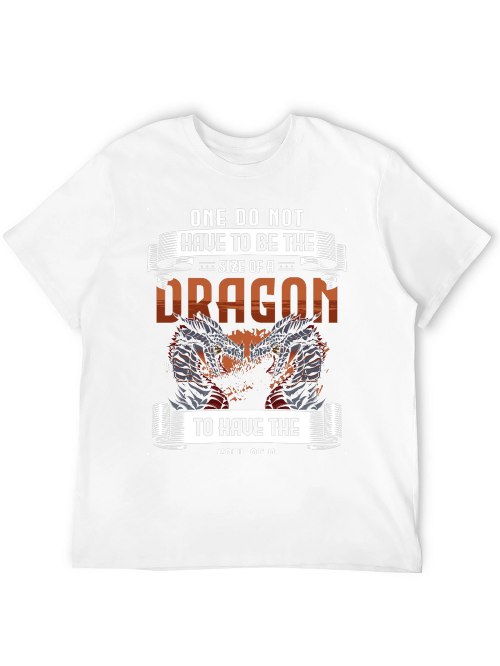 Dragon Soul Graphic Tee - Mens Black T-Shirt