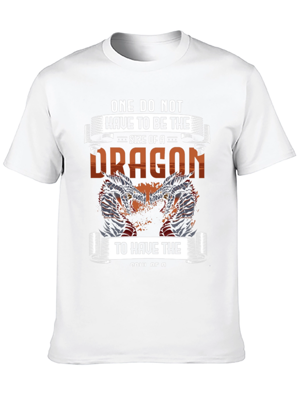 Dragon Soul Graphic Tee - Mens Black T-Shirt