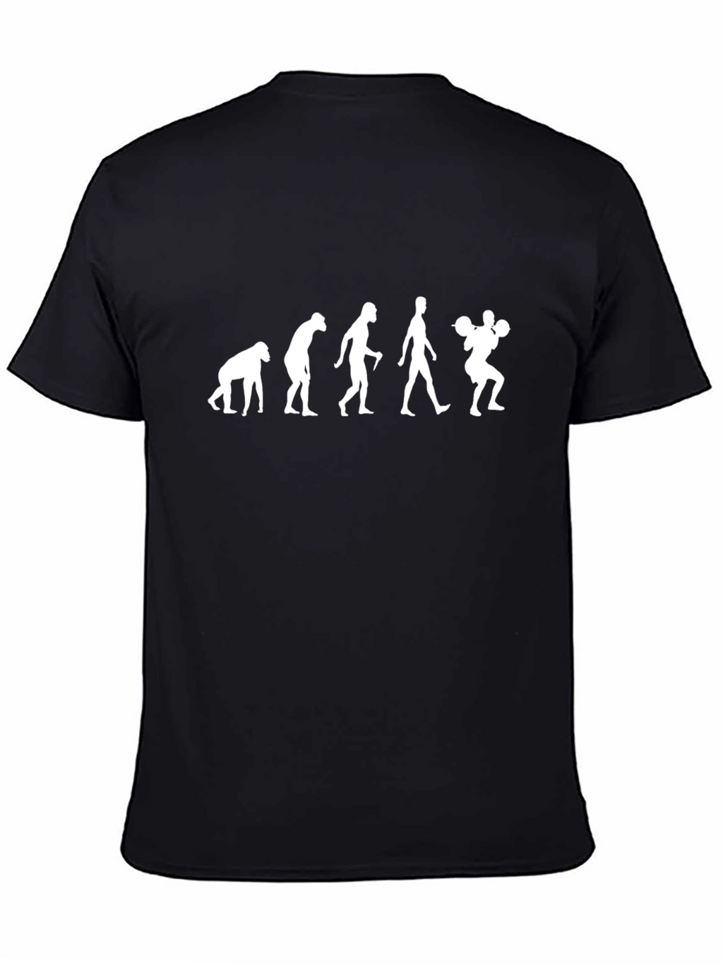 Evolution of Strength Black T-Shirt