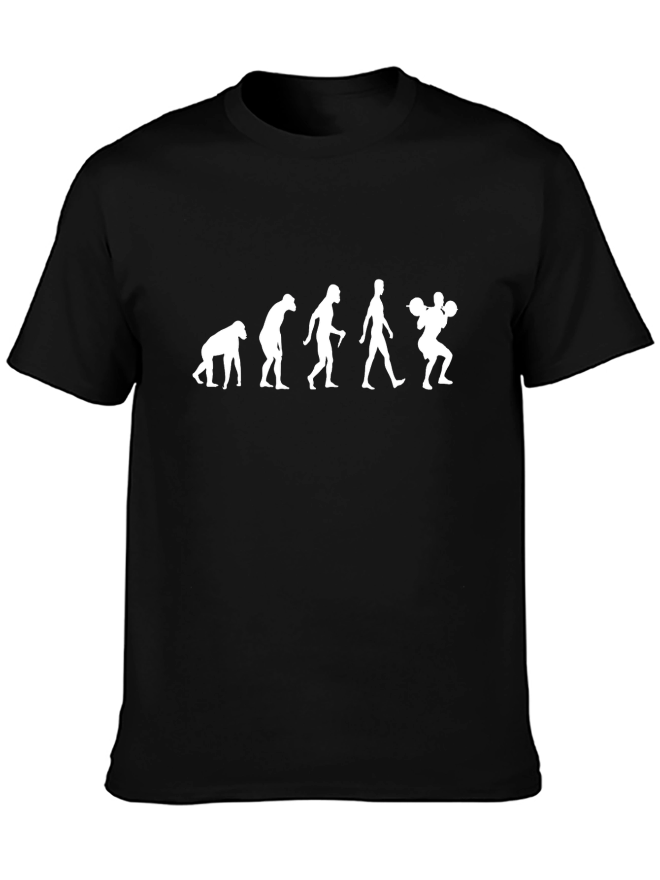 Evolution of Strength Black T-Shirt