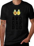 AvoCardio Mens Black T-Shirt