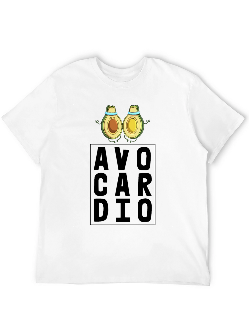 AvoCardio Mens Black T-Shirt