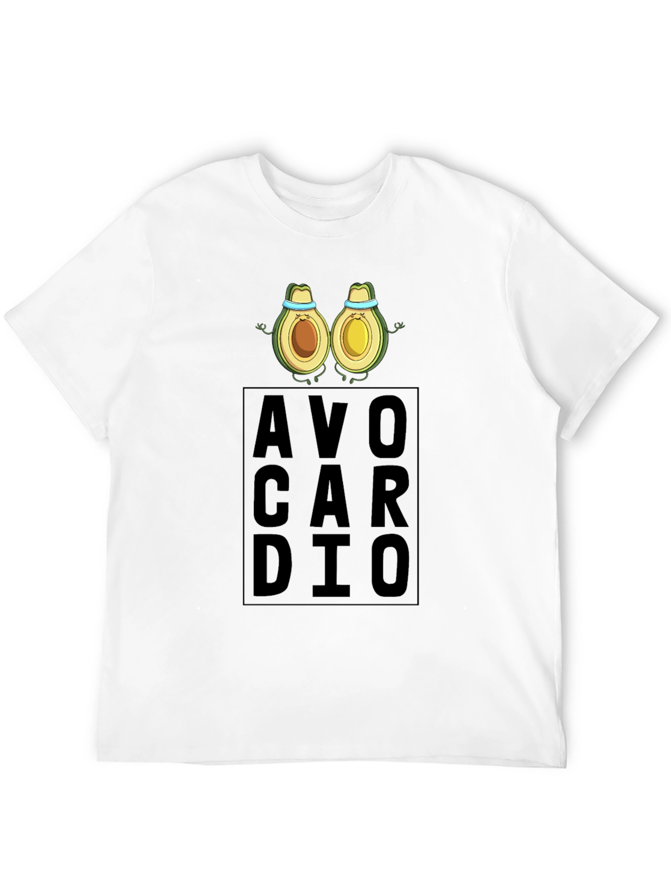 AvoCardio Mens Black T-Shirt