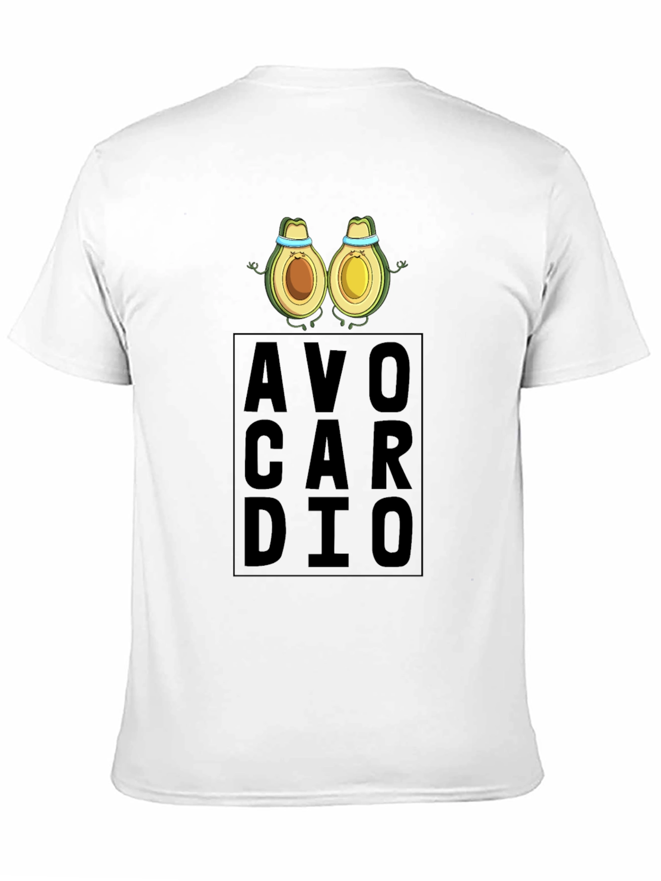 AvoCardio Mens Black T-Shirt